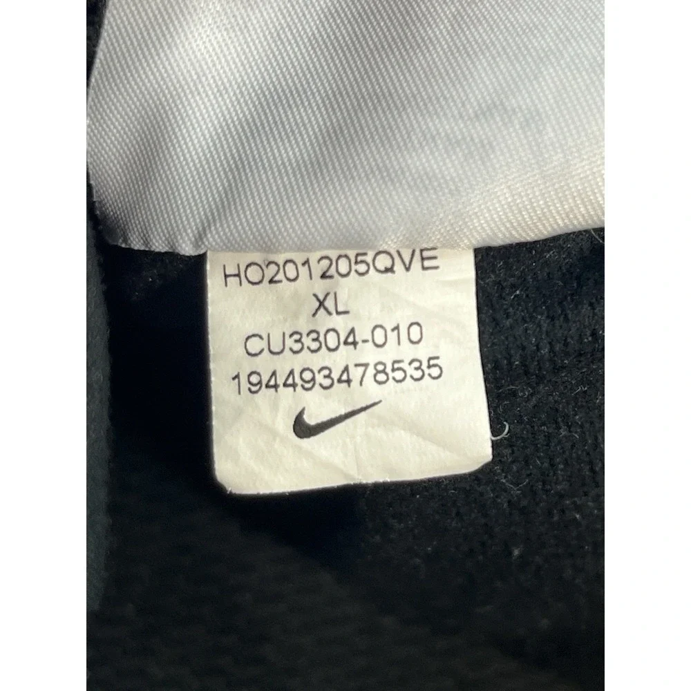 Nike Running Jacket Womens Size XL Black Essential Thermore Lightweight CU3304